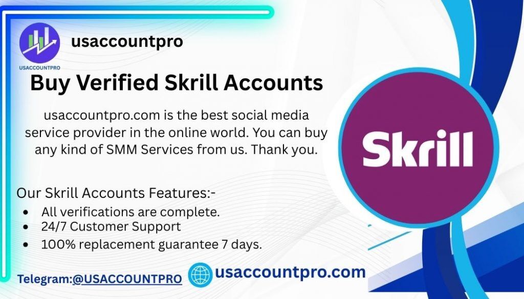 Buy Verified Skrill Accounts